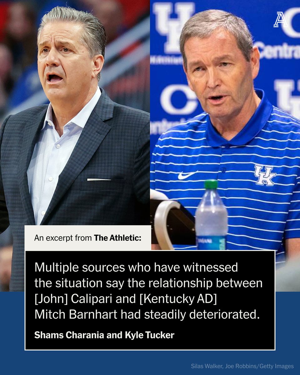 John Calipari signed a five-year, $38.5 million contract with Arkansas that becomes a seven-year pact worth $60 million with incentives, sources tell @ShamsCharania and @KyleTucker_ATH. But money is far from the only reason that made Cal leave Kentucky. theathletic.com/5405889/2024/0…