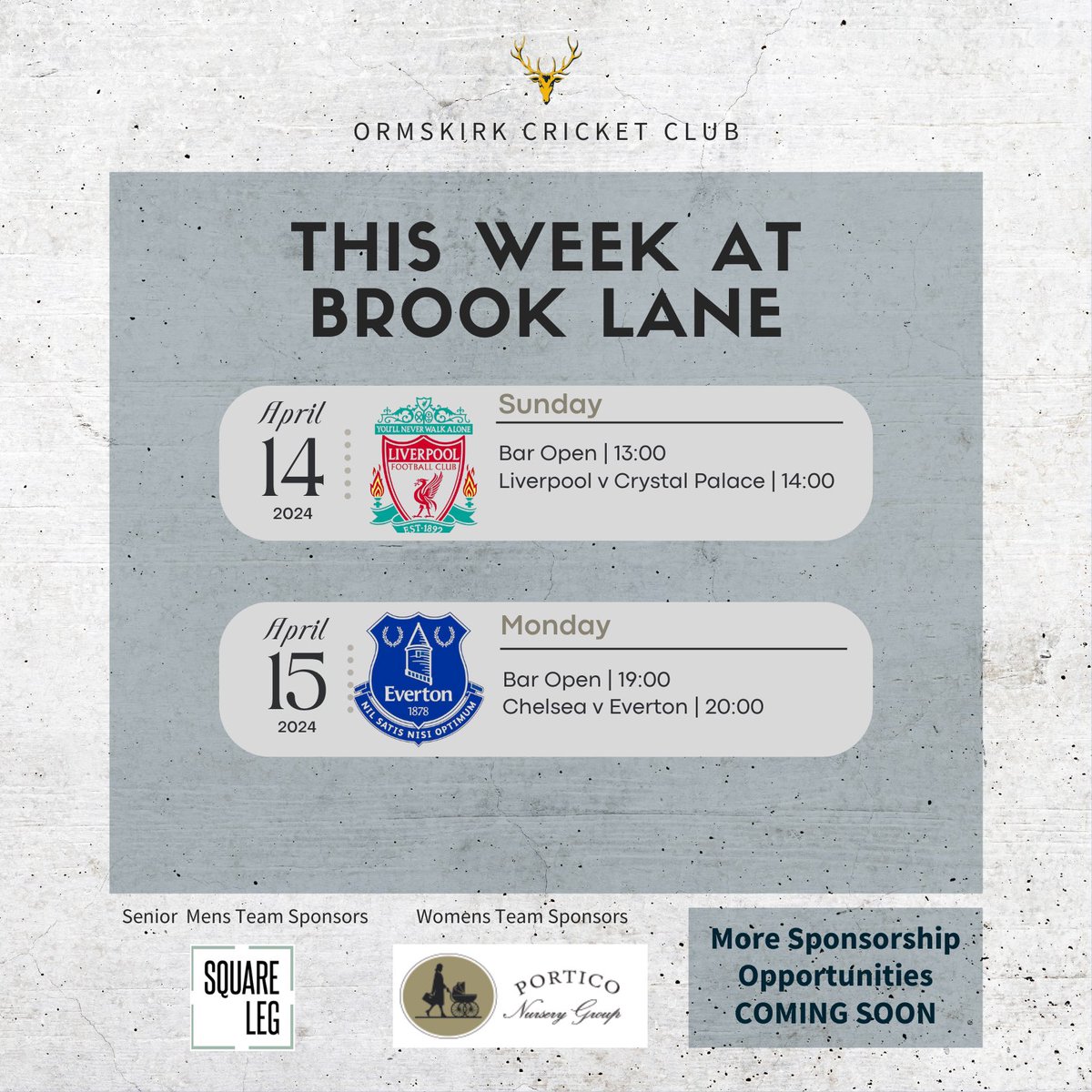 This week at Brook Lane! Hoping to welcome cricket back shortly 🤞☔️