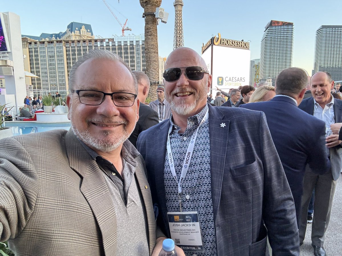 ShayneBates's tweet photo. OUT AND ABOUT
Some great interactions with friends and industry colleagues at #ISCWest2024 yesterday.

Here’s to the opening of the tradeshow and another busy day! https://t.co/Sd3DrWWCqT