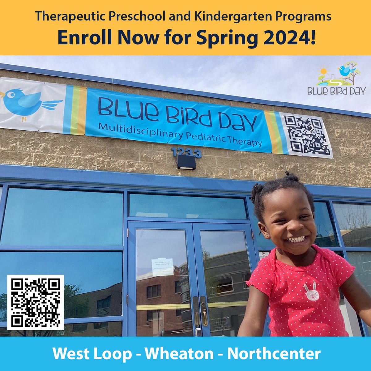Blue Bird Day's therapeutic programs set your child up for success at school and beyond. Open sports are limited, so register today! bluebirddayprogram.com/contact/
#pediatrictherapy #therapyprogram #therapyclinic #therapy #chicago #preschool #kindergarten #autism #autismspectrumdisorder