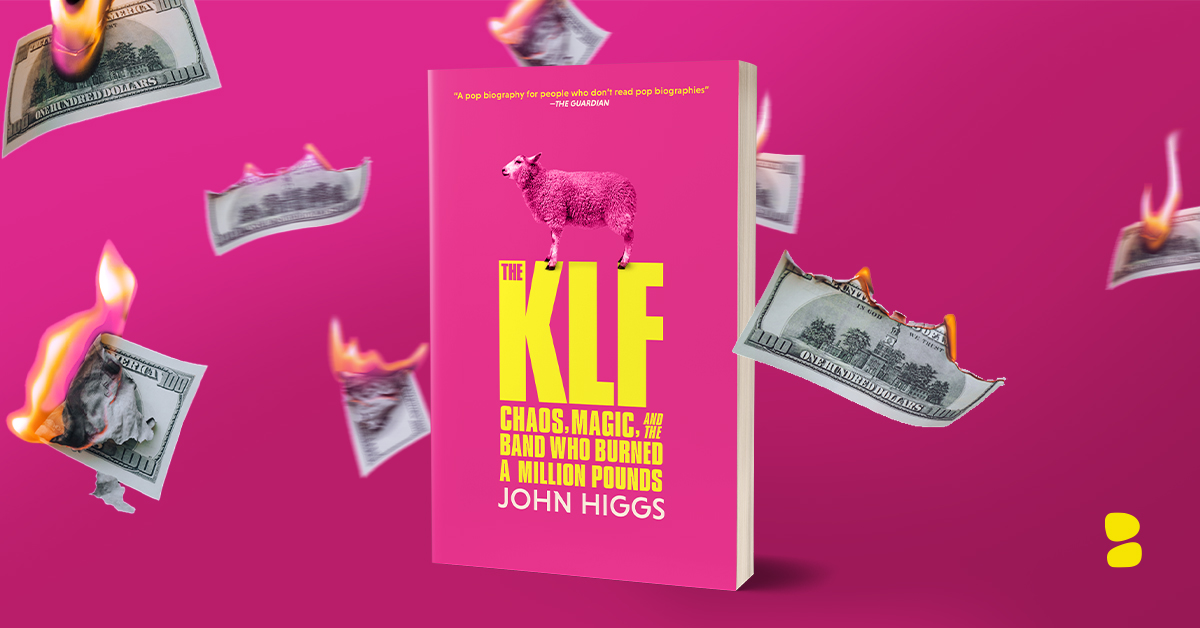 🎶✨ Great news for #musicbuffs + mystery fans! 📚 Today's #BlackstoneShowcase is #TheKLF by @JohnHiggs out 7/9. Dive into the story of the '90s band, their mysterious disappearance, and the infamous burning of a million pounds. 🤯🕵️‍♂️ A must-read! Preorder: ow.ly/zBAK50RbPaz