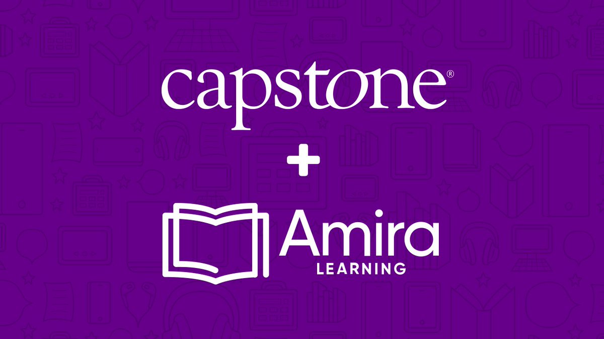 We are excited to announce a partnership between Capstone & @AmiraLearning! This collab brings together Amira Learning's cutting-edge AI tech with our extensive collection of engaging & educational content to provide Ss with a unique literacy solution ➡️ bit.ly/3UaJAqM