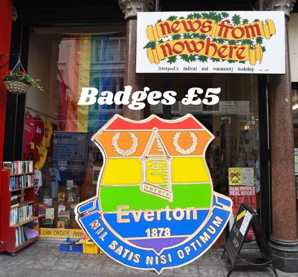 You can now purchase your Rainbow Toffee badges at News From Nowhere Radical & Community Bookshop on Bold Street in Liverpool.