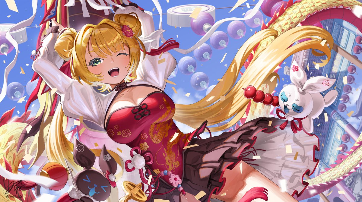 「#PortfolioDay I'm Khoa, I draw girls  」|KHΩAのイラスト