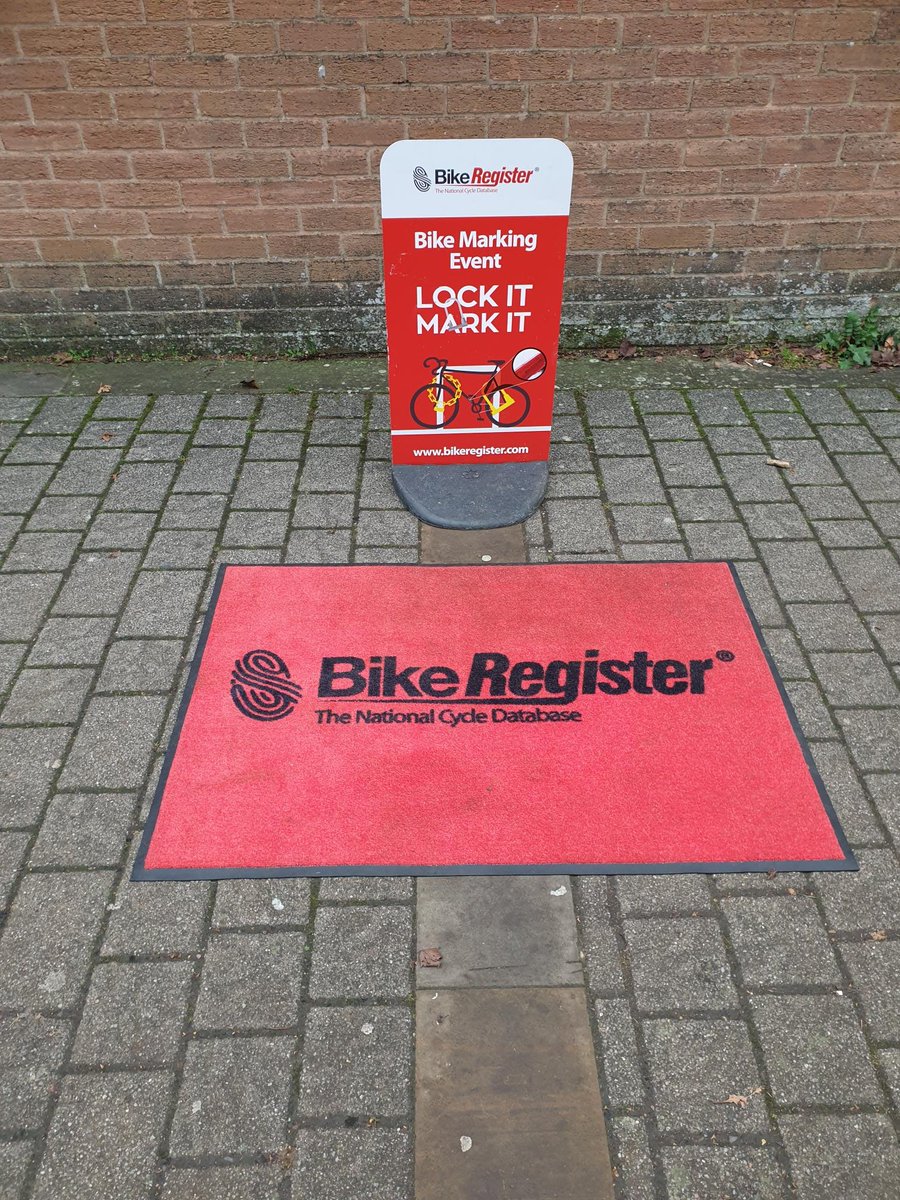 PCSO BALDWIN 9298 - One for the diary! We will be carrying out bike registration on CHELTENHAM HIGH STREET on 20/04/24 outside MARKS AND SPENCER, between 10:00hrs and 14:00hrs, with our Volunteer Police Cadets . If you want your bike registered it is FREE ! See you there.