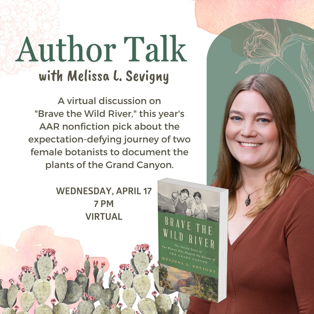 Join us for a talk with Melissa Sevigny (@MelissaSevigny), author of one of this year's All Alexandria Reads selections, 'Brave the Wild River.' Registration required: alexlibraryva.org/event/9935985