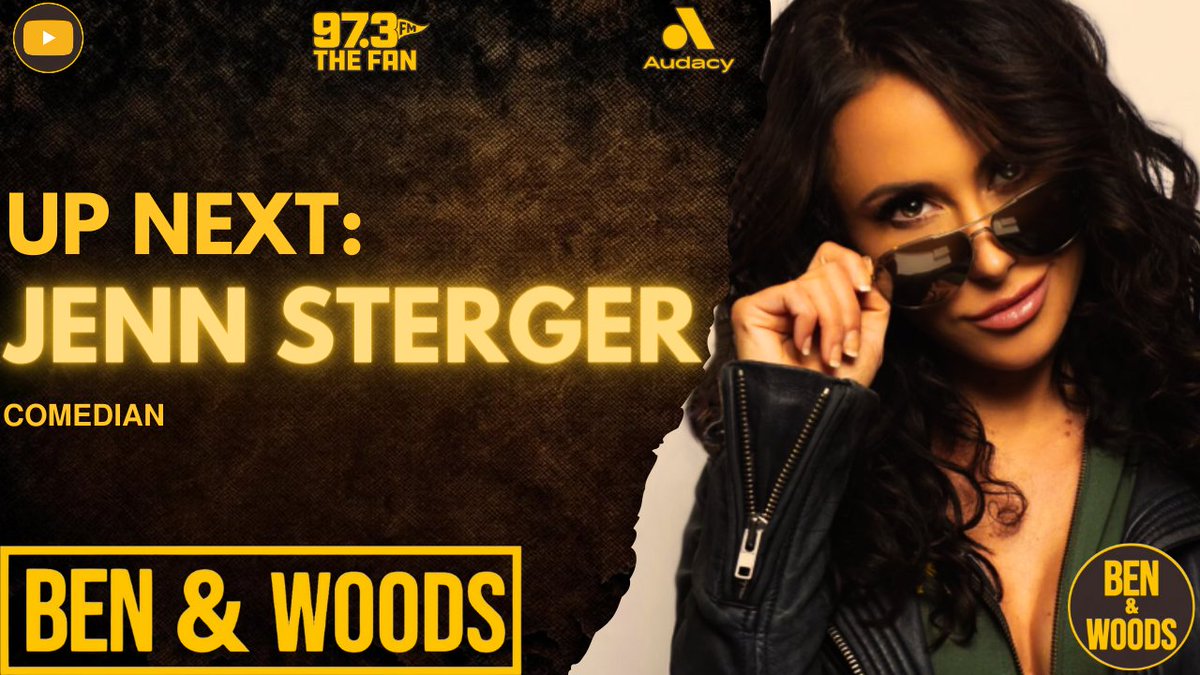 Our girl @jennifersterger is coming to town this weekend for some standup comedy, and she returns to the show NEXT! 📻 @973TheFanSD 📱 @Audacy App WATCH: youtube.com/watch?v=gGEn-c…