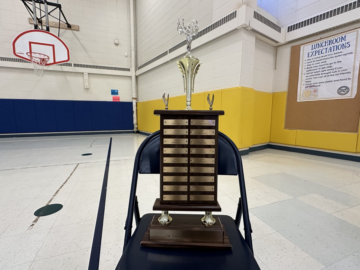 On Monday, Ravinia students learned they'd clinched the iRead title for the 6th time! Collectively, they read for an astounding 300,000+ minutes. Incredible effort, Ravinia! Big shoutout to the 112 Education Foundation and all our students for their iRead participation! #112leads