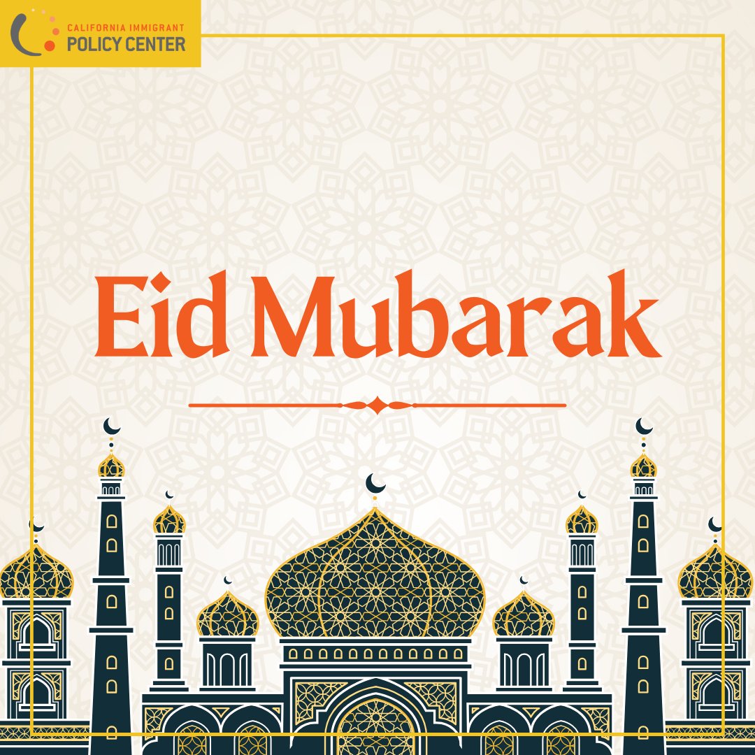 CIPC wishes Eid Mubarak to everyone celebrating this year! We are thinking about the people of Gaza and hoping for peace and prosperity for them and all immigrants and refugees.