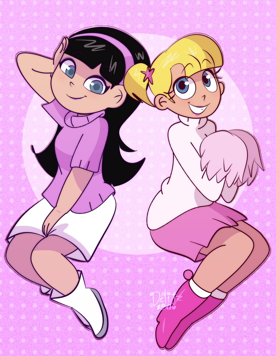 Trixie y Verónica #fairlyoddparents #fanart