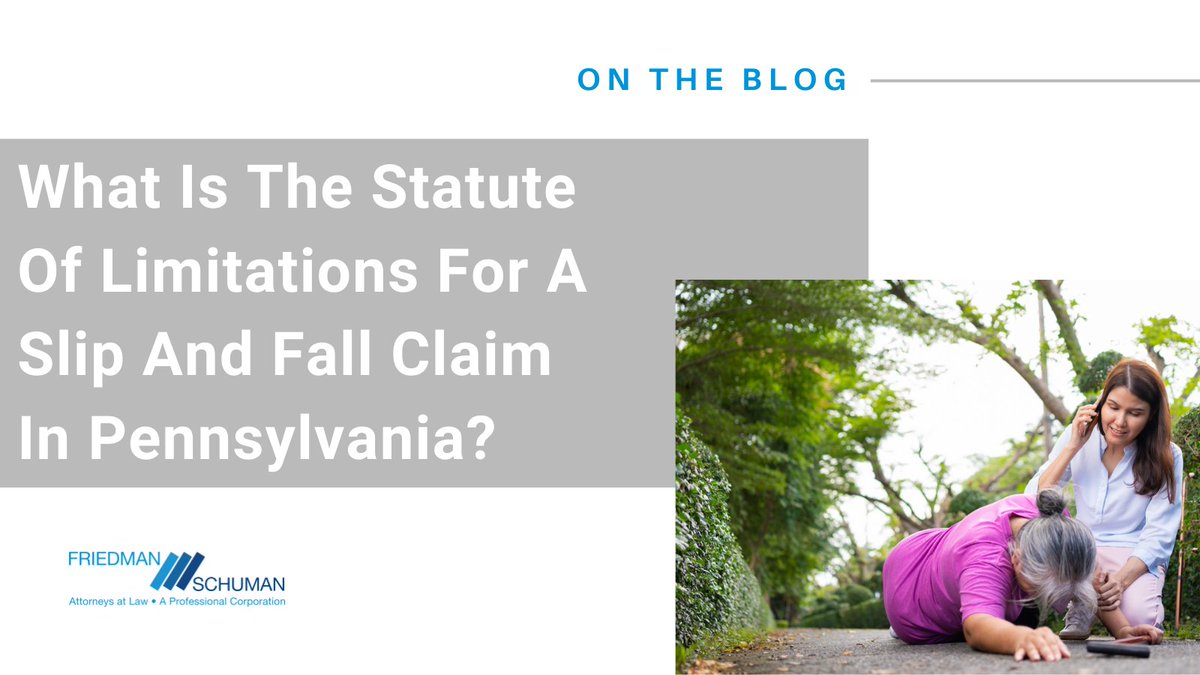 #slipandfalls can bruise more than just your tailbone.🤕 From wet floors to broken tiles, we cover it all, and take a deep dive into the importance of timely action. Keep reading to learn more: bit.ly/49y0wfi #fsalaw #personalinjury #statuteoflimitations