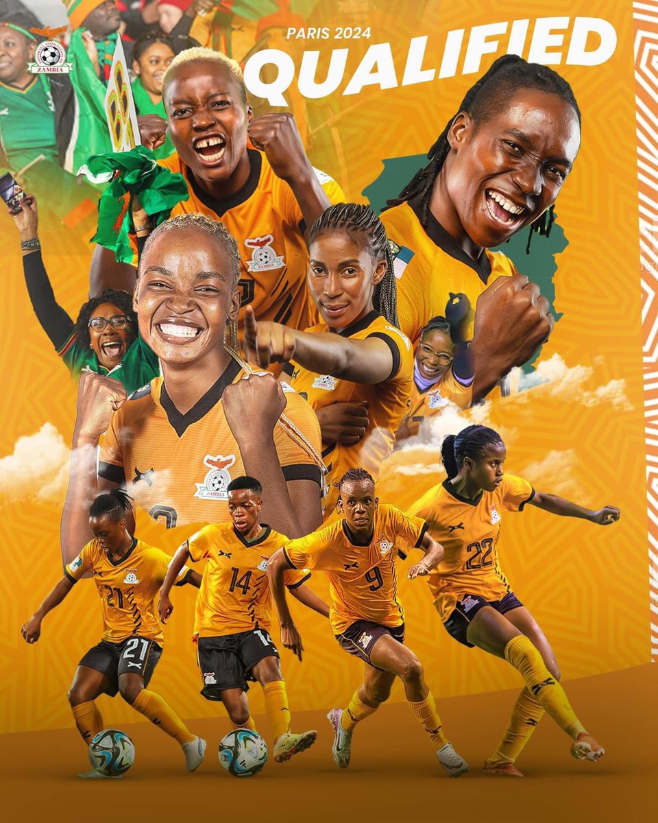 Making Global waves. Congratulations #Shepolopolo

#soccerlife #womensoccer #zambianfootball #zambiansoccer #olympics2024 #olympicsqualifier #Olympics