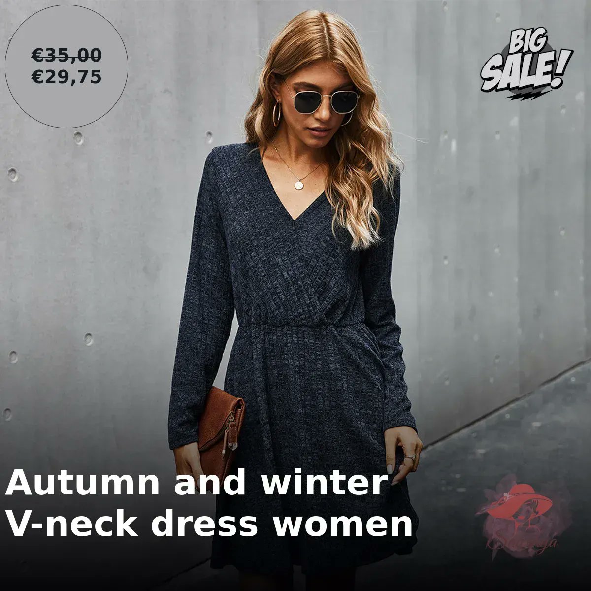 Cozy up in style this autumn and winter with our elegant V-neck dress! Made from high-quality fabric for warmth and comfort. Get 15% off until April 12, 2024. Don't miss out, shop now! 🍂🧥✨ #FashionSale #CozyStyle #ShopNow
ssdlr.shop/l/1fd7d52d