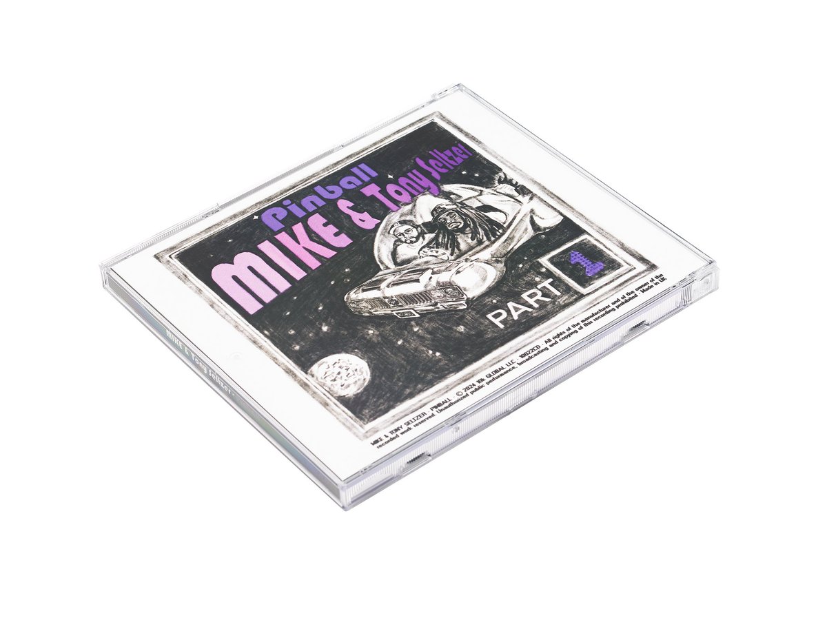 @t6mikee x Tony Seltzer - Pinball CDs available now Artwork by @vinnyfanta store.10k.global/release/444776…