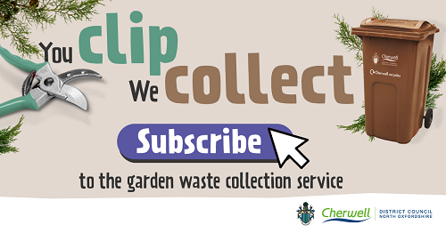 Planning on getting out in the garden this weekend? Not sure what to do with your clippings and garden waste? You can easily dispose of these from home with our kerbside collection service. You can subscribe to this service online for the 2024/25 year at cherwell.gov.uk/GardenWaste