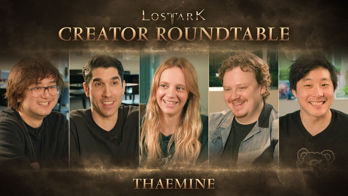 Creators @saintoneLIVE, @Kanon_XO, and @Stoopzz_TV join us in the first ever Lost Ark Creator Roundtable. The group discusses reaching Thaemine with the new events, preparing for the raid, strategy, and more! Watch the full video here! 📺 youtu.be/hCFM38sbWXU