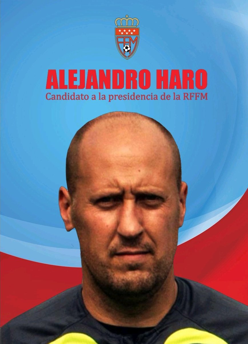 El dia 25 de abril el FÚTBOL DE MADRID tiene una cita electoral en la <a href="/RFFM_oficial/">RFFM</a>,  Nuestro club apoya y VOTARÁ la candidatura del fútbol modesto de ALEX HARO <a href="/alexharo80/">Alex Haro Blanco</a>
