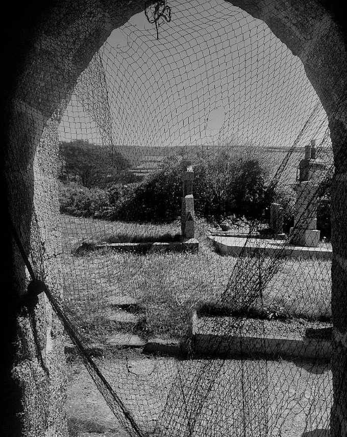 Many churches on the coast keep to the old superstition of hanging specially blessed fishing nets across their door in belief that such 'witch nets' will deter entry by salt-hags and storm-callers. As if the determined witch is so easily thwarted. – #EmilyBanting #WitchWednesday