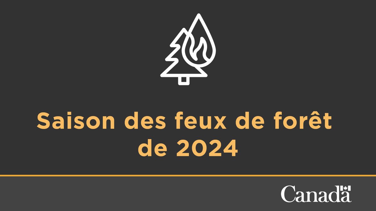 (1/2) Aujourd’hui, les ministres Sajjan, Hajdu, Wilkinson et Guilbeault ont tenu une conférence de presse pour partager les projections de la saison 2024 des #FeuxDeForêt.