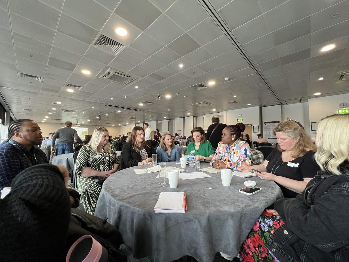 The team at #MHImprove, learning & sharing from other professionals in the improvement space. World cafe was particularly interactive, allowing individuals to present their posters. We had Caroline representing #QI at @NELFT with her project on reducing restrictive practice 💪