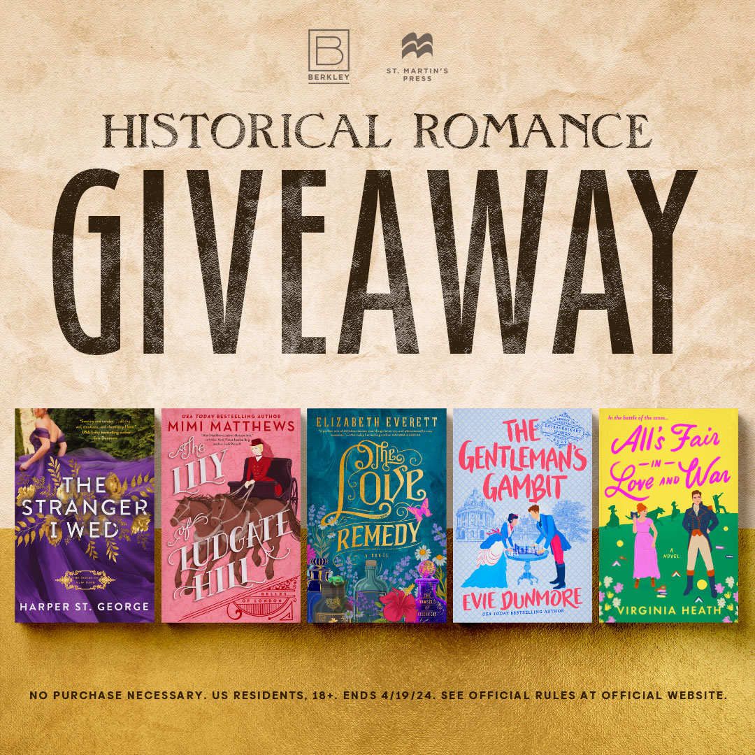 Fall back in time and in love with these historical romances! Enter for a chance to win them here: bit.ly/3TJfLgY