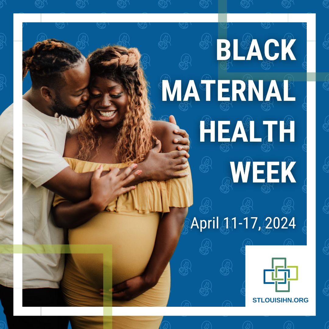 Support Black Maternal Health Week, April 11-17th! Black pregnant people face higher risks due to systemic racism. Let’s advocate for change & ensure equitable care!

For info on Black Maternal Week events in Missouri visit missouriblackmaternalhealthweek.com
#BMHW2024