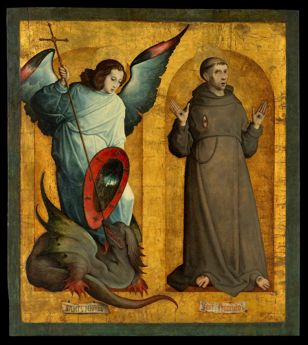 Juan de Flandes Saints Michael and Francis ca. 1505–9