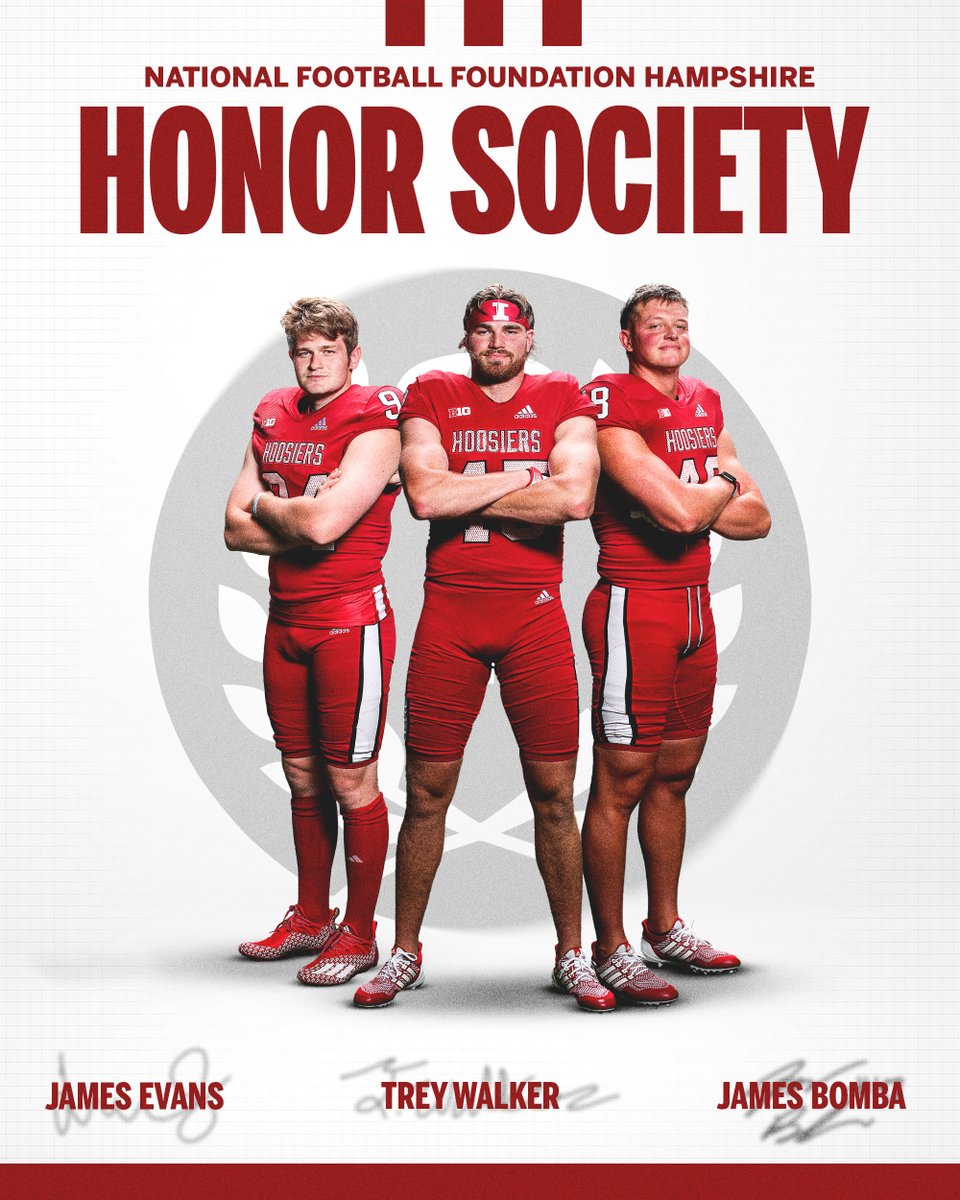 Three Hoosiers earn NFF Hampshire Honor Society! 👏

📰: bit.ly/3VSjCcS