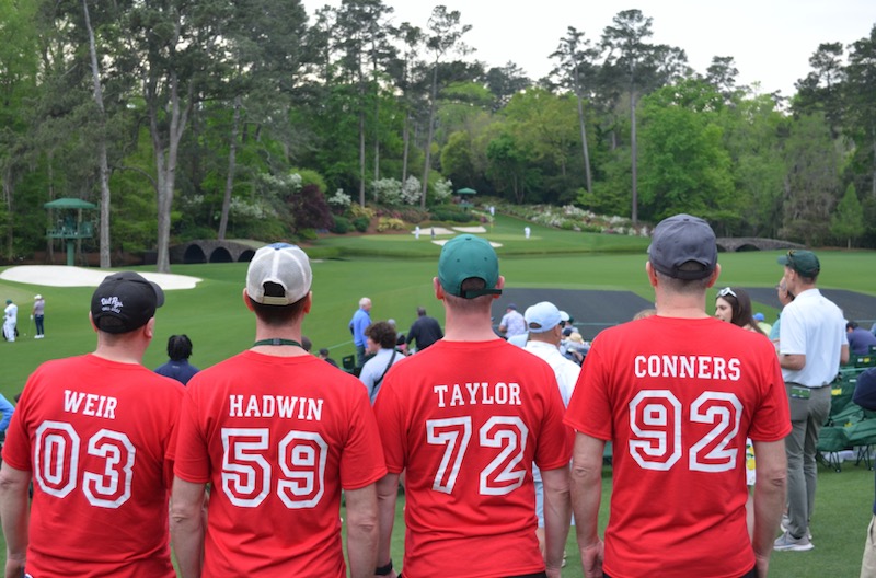 cpecks24's tweet photo. @GrahamDeLaet @tsnjamesduthie Did you see the Canadian boys in red yesterday?  Betcha can't guess what the numbers on the shirts represent? https://t.co/0EkPGiCuHD