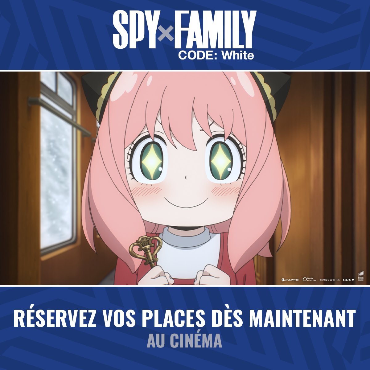 La billetterie de SPY x FAMILY CODE: White est désormais ouverte ! RDV le 17 avril dans tous les cinémas ! 🎬 ❄️ BILLETTERIE : got.cr/SpyFR