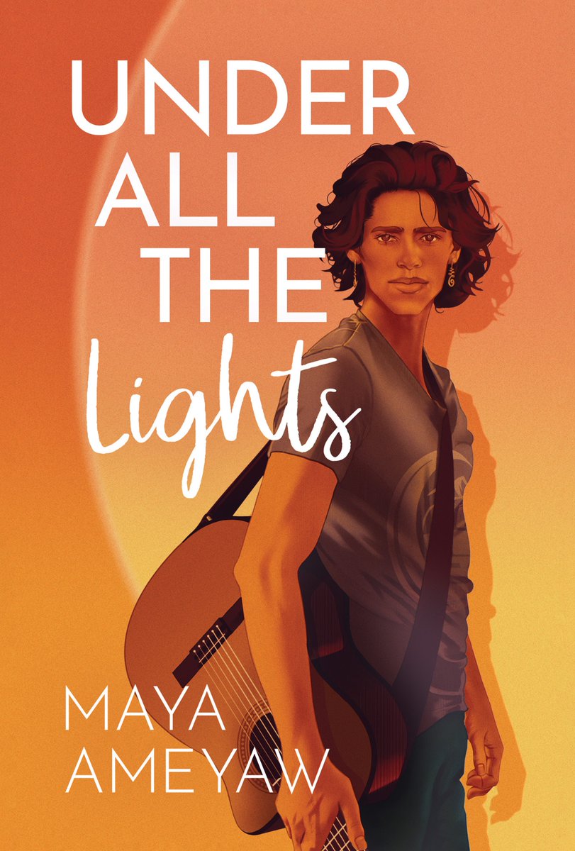 ✨COVER REVEAL + ARC GIVEAWAY✨ I'm thrilled to finally share the cover for UNDER ALL THE LIGHTS ✨🎸 the companion novel to my debut WHEN IT ALL SYNCS UP ✨🩰! UATL will be out in October with @AnnickPress Cover art by @/otesanya_ (IG) 💖 Giveaway rules below: