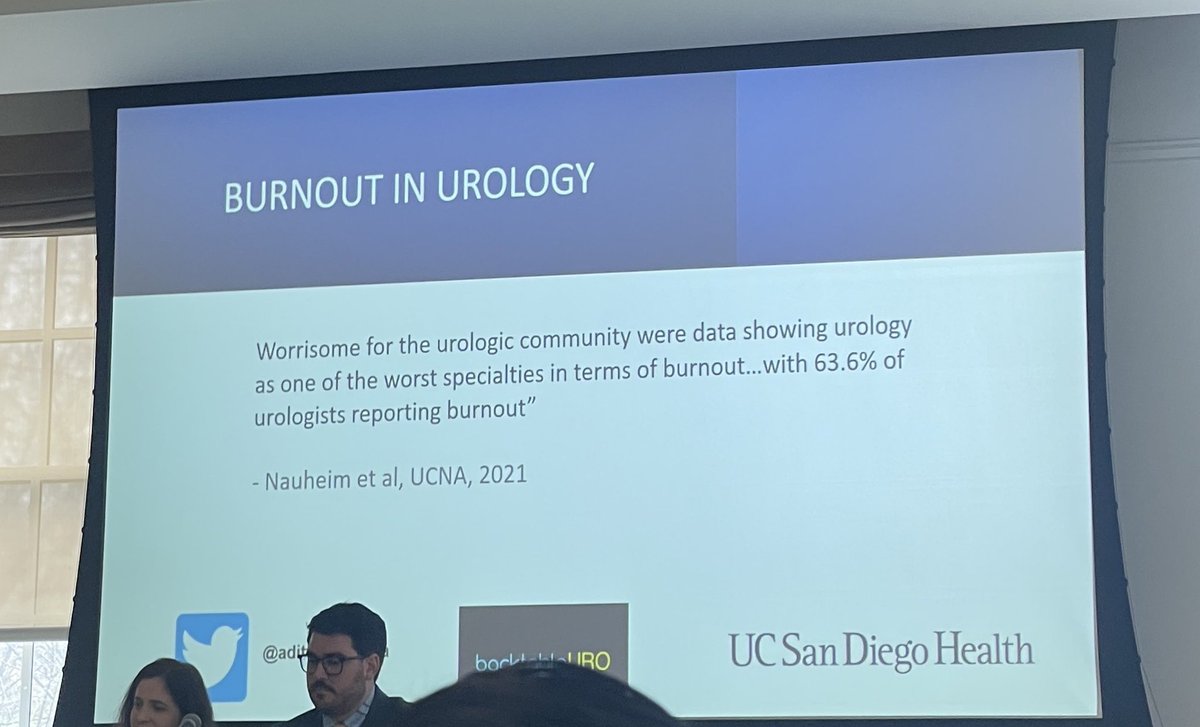 Thanks for the shoutout @AdityaBagrodia ! Your podcast definitely has a negative correlation with burnout ! #urology #urosome @_backtableUro