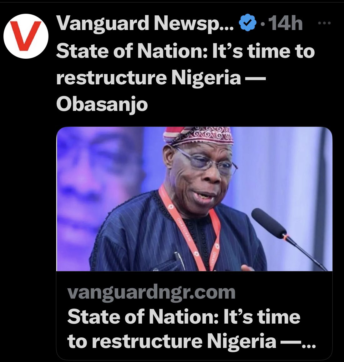@Emjyke No room again for Restructuring of Nigeria. Let's Divide this unworkable union called British Nigeria slavery now before it's too late. After all, One Nigeria is a set back to Igbo Race. #FreeMaziNnamdiKanuNow #BiafraReferendumNow #BiafraExitFromNigeriaNow
