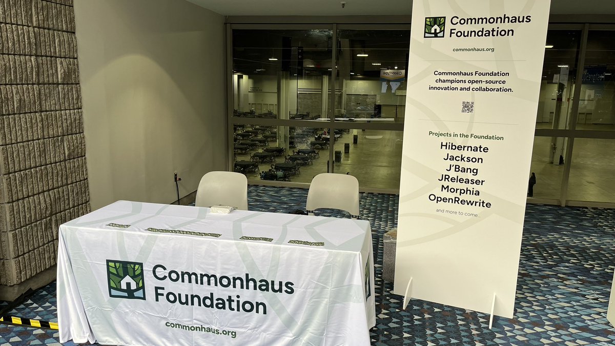 Come by to talk about @commonhaus_fdn at @devnexus