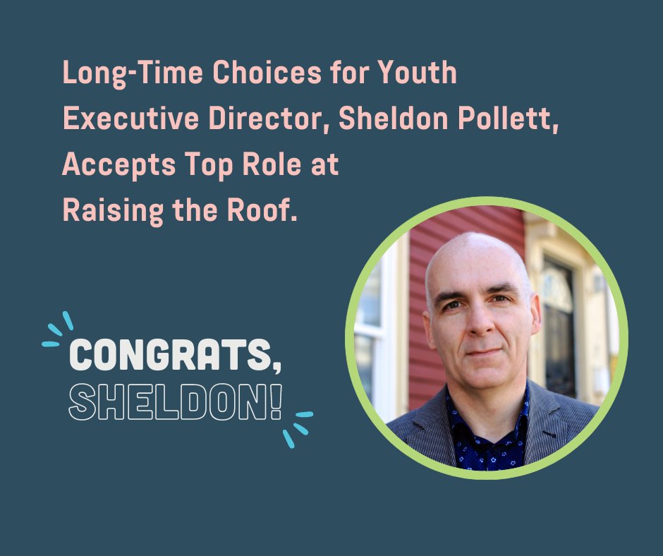 Our Executive Director, Sheldon Pollett, has taken on a new national role as Executive Director of @RaisingTheRoof, a renowned organization dedicated to addressing homelessness by working with partners to develop affordable and supportive housing across Canada 👏

Sheldon's
