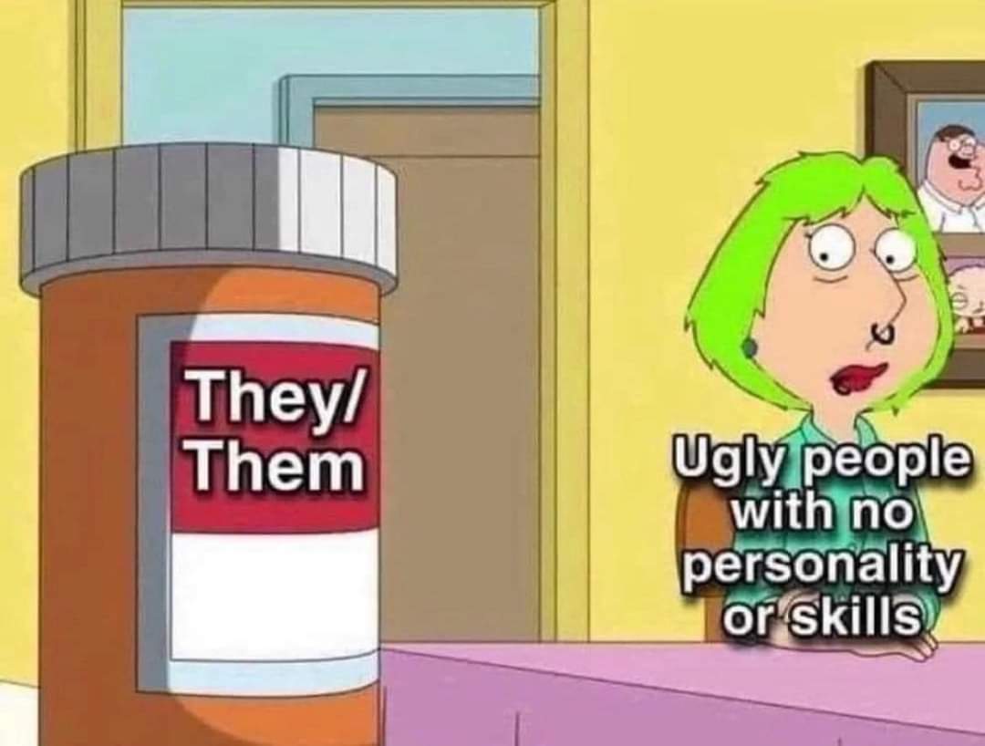 Ugly people with no personality
