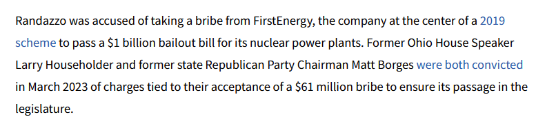 Republicans taking bribes to bail out failing nuclear plants. What could be more American than that? nbc4i.com/news/local-new…