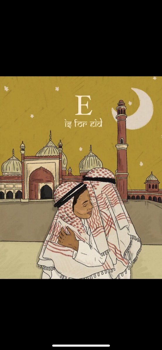 Wishing everyone a blessed Eid Mubarak Illustration by Natasha Ahmed @OSCH_Mcr