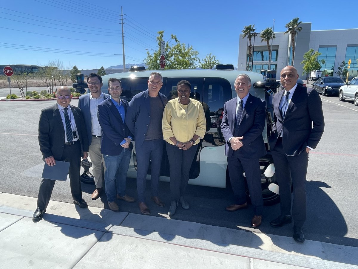 We are thrilled to continue deepening our commitment to Nevada. Thank you to @JosephMLombardo for taking a ride during his recent visit to our facility and for his leadership and vision for the state.