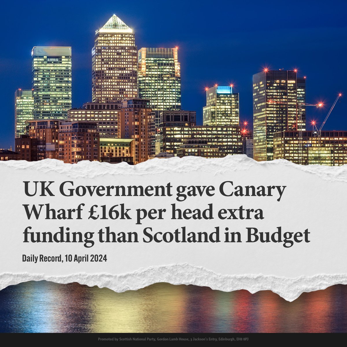 The SNP tweet media