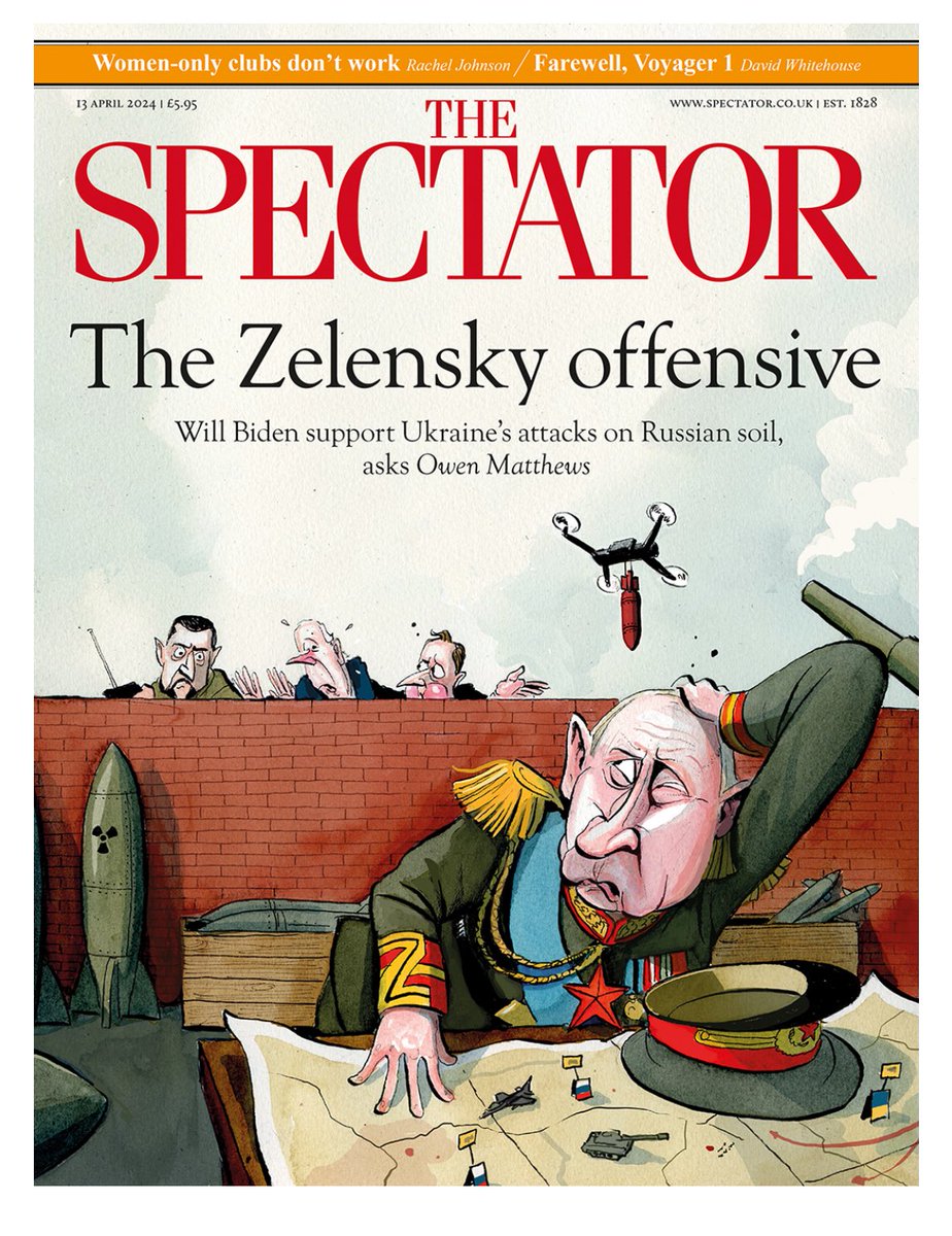 SPECTATOR: The Zelensky offensive #TomorrowsPapersToday