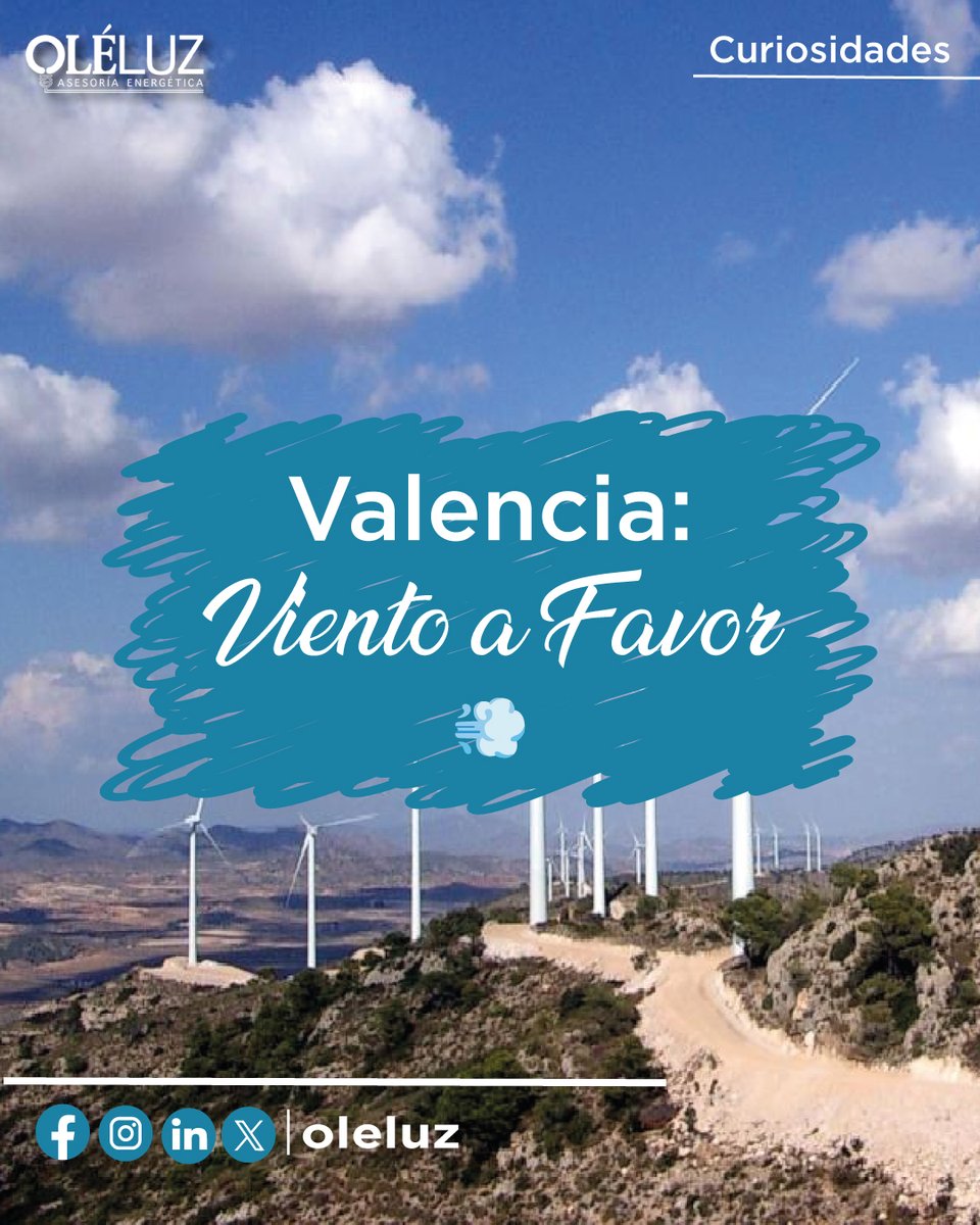💎Valencia, la joya del Mediterráneo.💎
Conoce los maravillosos de esta ciudad y su aporte a la sostenibilidad👇👇👇
linkedin.com/feed/update/ur…
#valencia #España #oleluzasesoriaenergetica #Oleluz #oléluzinforma #energiaeolica #molinosdeviento #energiarenobable #medioambiente