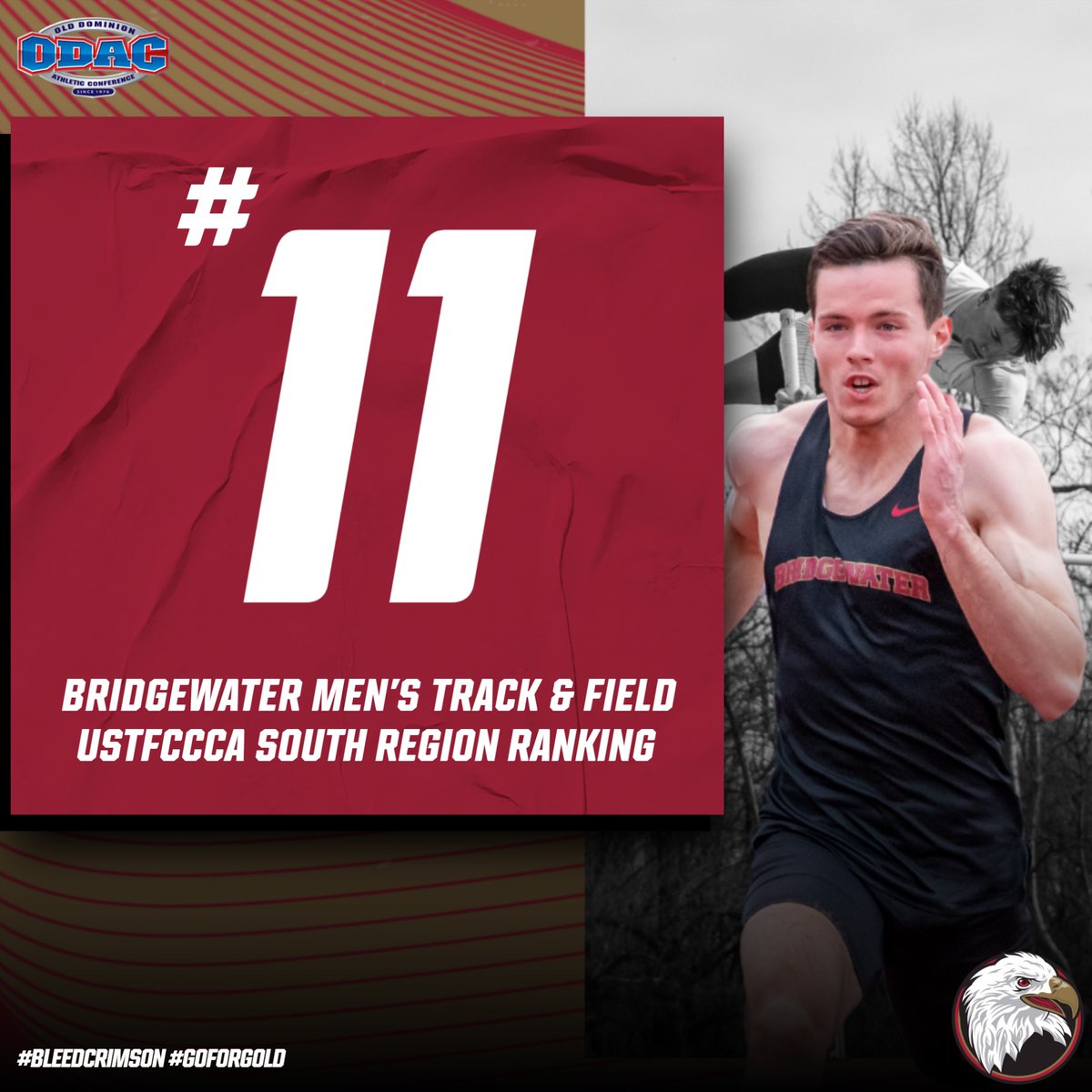 Feels good being ranked! Men's @BCXCTF wrapped up a successful weekend at the VertKlasse Meeting to claim 1⃣1⃣th in this week's USTFCCCA regional rankings #BleedCrimson #GoForGold 🔗 tinyurl.com/28wx92ps