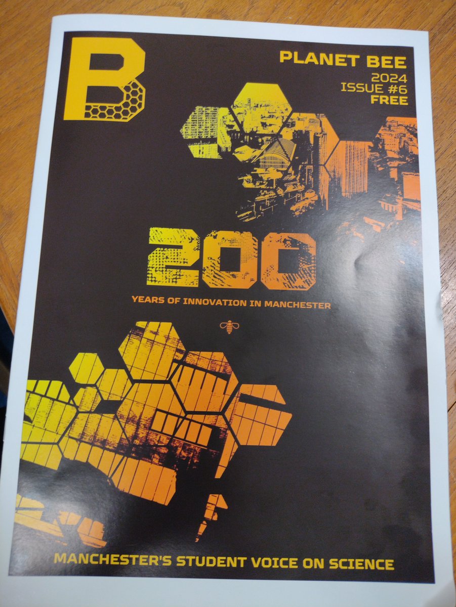 Congrats to the crew at Planet Bee on the arrival of their Spring 2024 issue - involving many of our wonderful students from the MSc Sci & Health Comm programme and @MancHSTM Science and Society undergrads! Thanks also to @FBMH_UoM for support! #scicomm