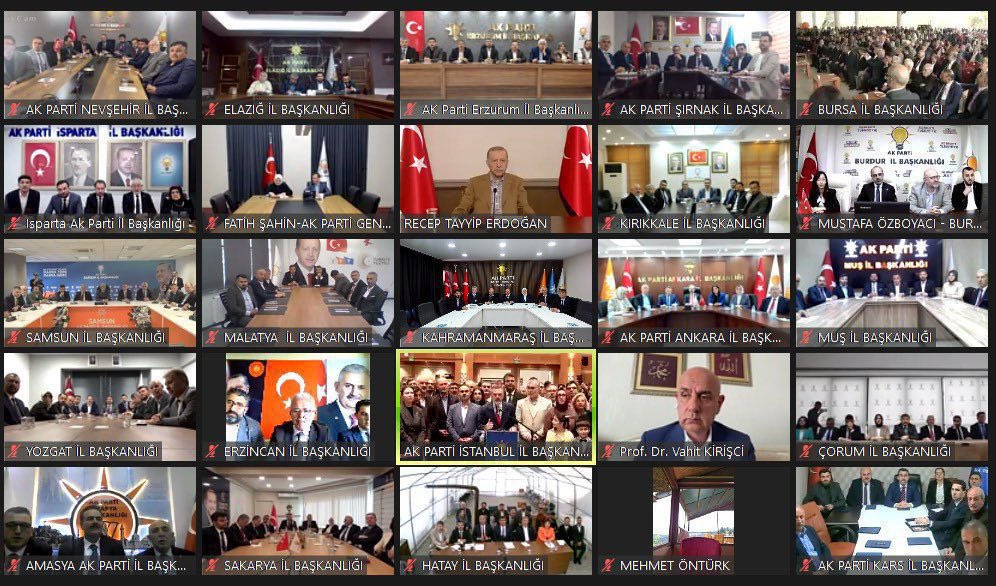📍AK Parti #Adana İl Başkanlığı Cumhurbaşkanımız ve Genel Başkanımız Sayın @RTErdogan’ın riyasetinde 81 il teşkilatlarımız ile video konferans yöntemiyle gerçekleştirilen teşkilat bayramlaşma programına katıldık. Rabbim birlik, beraberlik ve huzur içerisinde nice bayramlara…