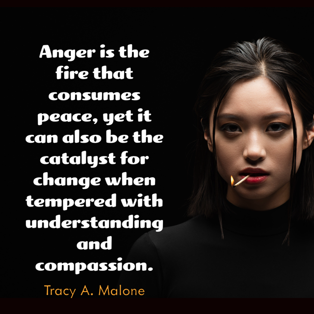 #Anger unchecked can consume you but in short managed bursts is what creates change. #narcissist #narcissism #covertnarcissist #narcissisticabuse #narcissistabusesupport #tracyamalone #divorcingyournarcissist #divorcinganarcissist #youcantmakethisshitup