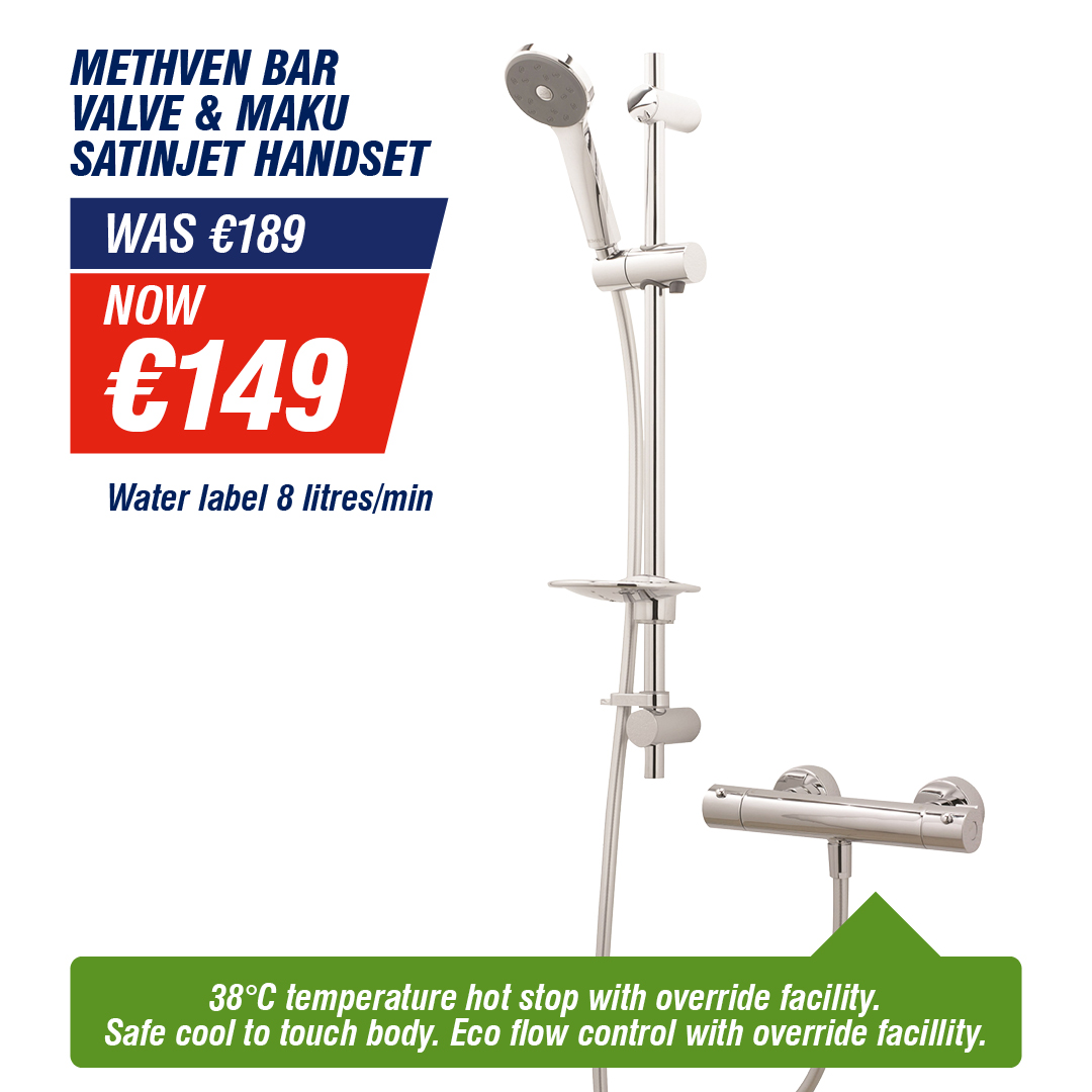 April showers got nothing on us! ☔🚿 Check out these fantastic bathroom offers in the Chadwicks Spring Sale! Shop in-store and online while stocks last ⏳ Head over to our website to see the full range 👉🔗 ow.ly/2N4P50Rc5um #SpringSale #LetsGetItDone