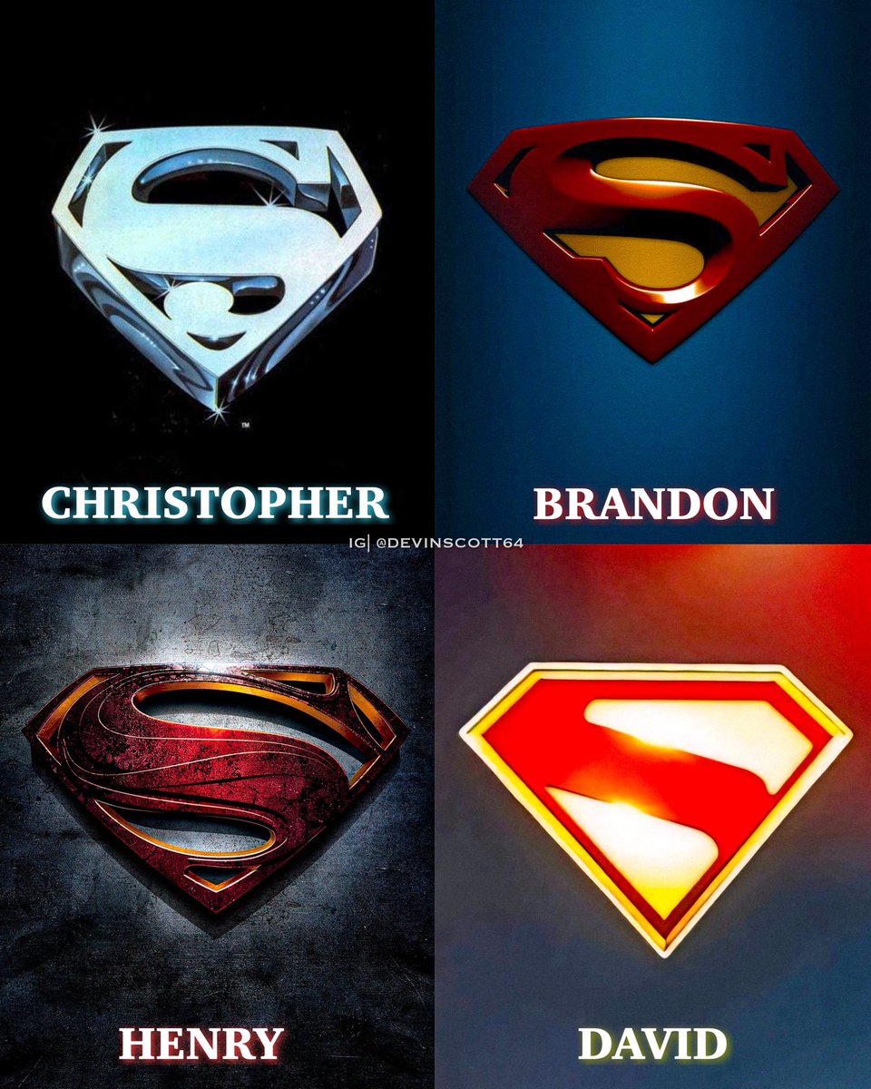 Kinoel82's tweet photo. Te podrá gustar más o menos una versión u otra del escudo, pero todo es #SUPERMAN.
Y en mi mundo significa esperaza. https://t.co/GZAiz9gzmy