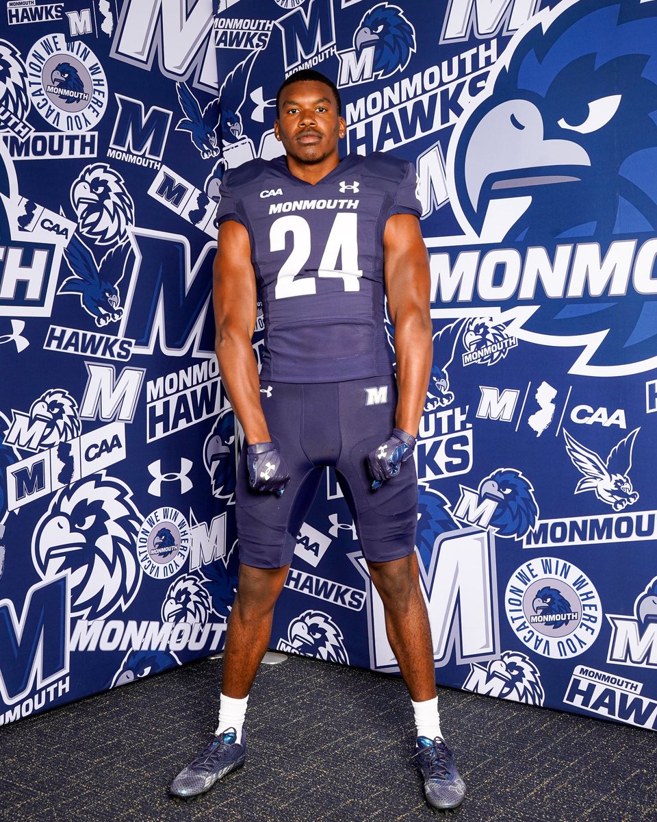 Had a Great OV at Monmouth U! Thank you to all the Coaches @MUHawksFB for your hospitality and a great time!