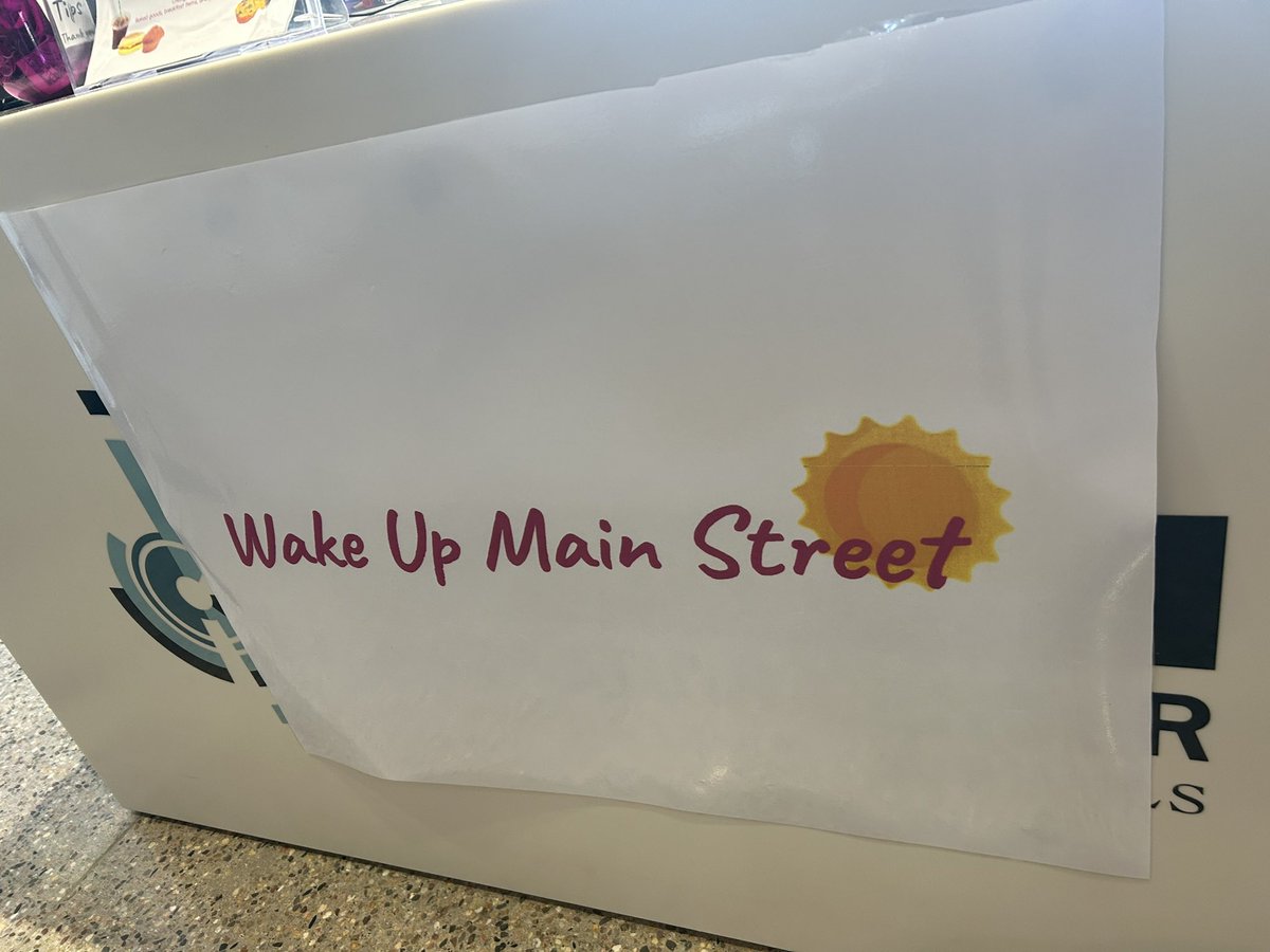Wake Up Main Street made my day! Thank you for the delicious iced tea! @mainstreetsvvsd @ICSVVSD @SVVSDSpecialEd #StVrainStorm
